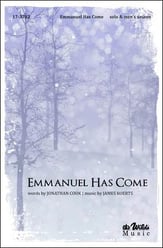 Emmanuel Has Come Unison choral sheet music cover